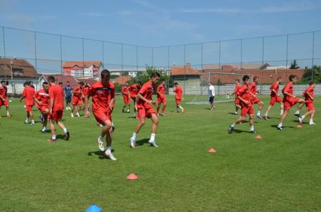 FC Bihor şi-a finalizat prima etapă a pregătirilor şi intră în cantonament
